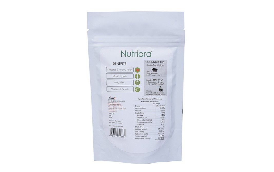 Nutriora Quinoa    Pack  400 grams